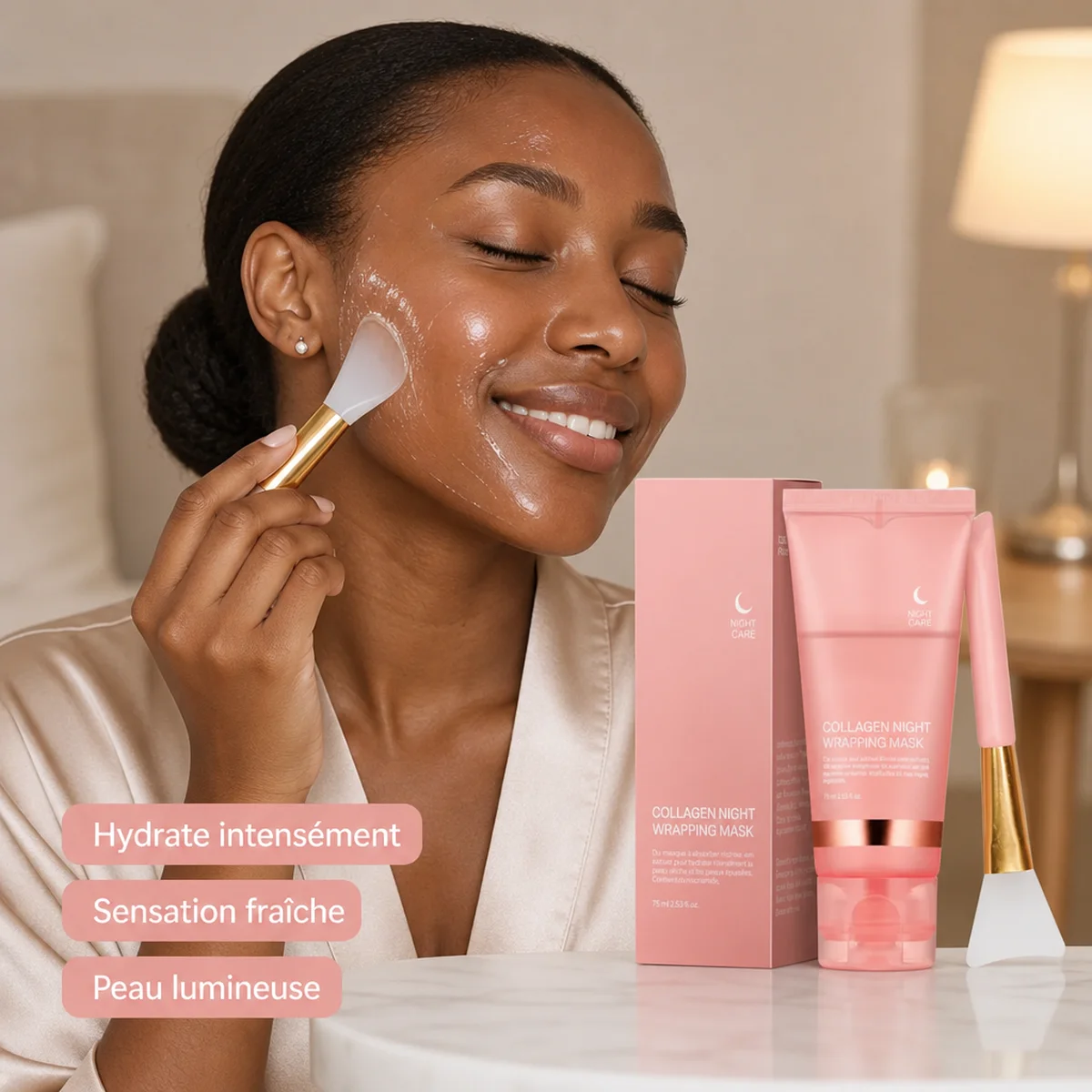Une sensation de peau douce au réveil