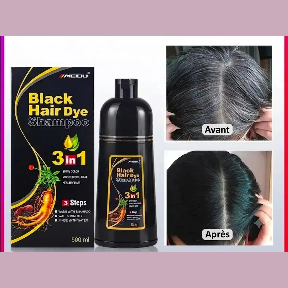 Le Shampooing 3 en 1, l'élégance de vos cheveux 6