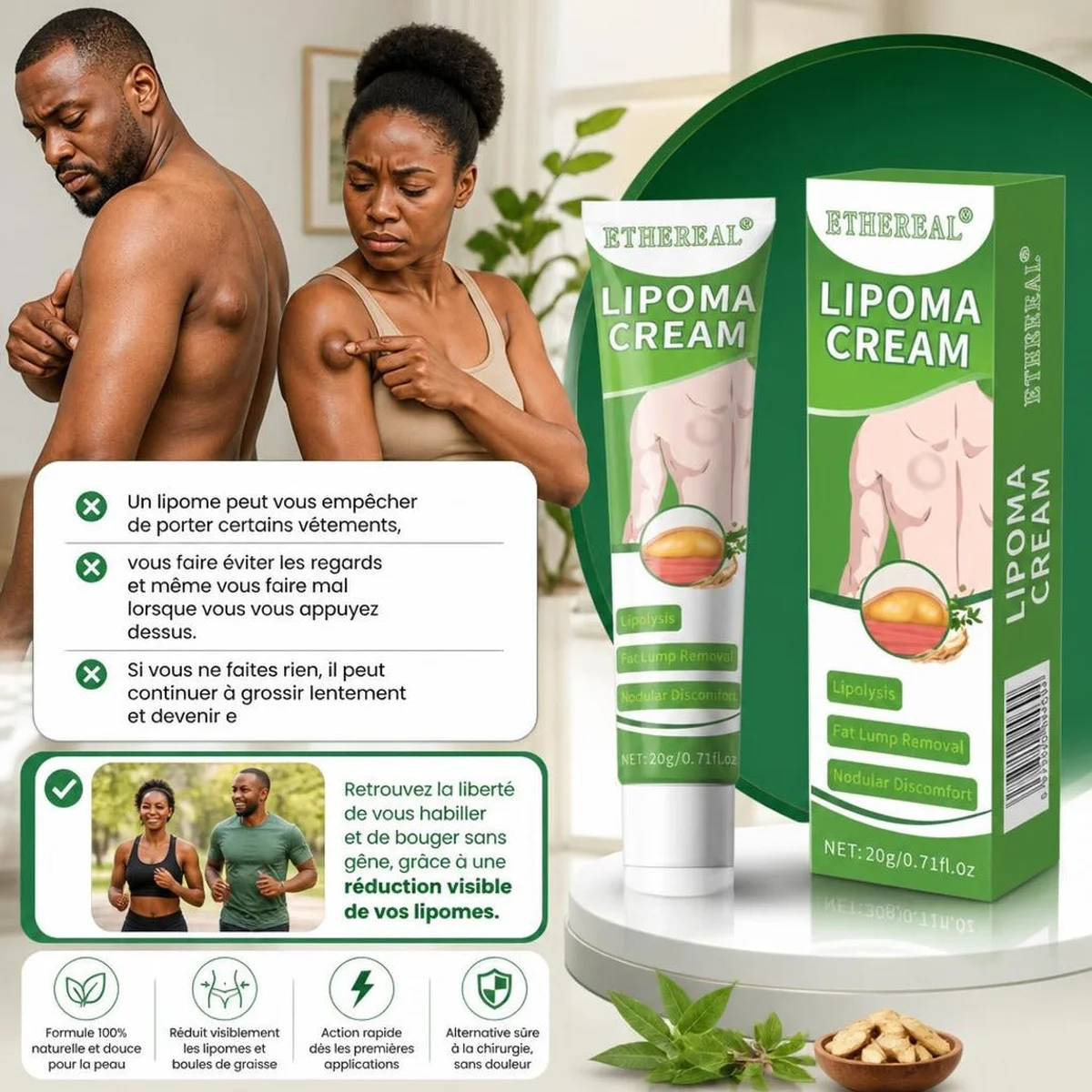 Éliminez vos lipomes et boules de graisse naturellement sans chirurgie 🇧🇯 6