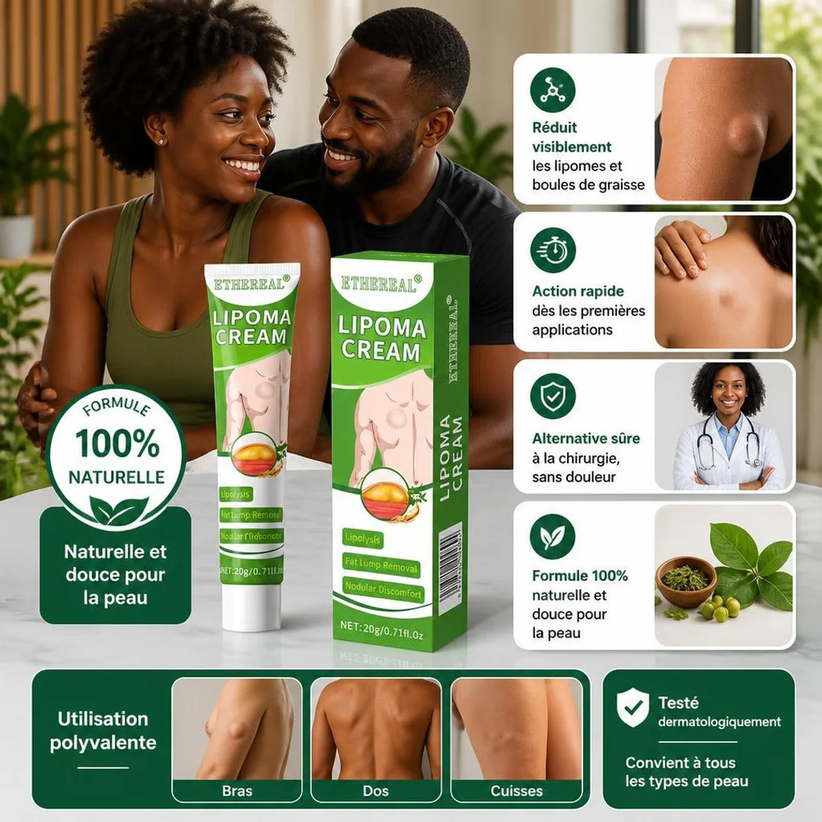 Éliminez vos lipomes et boules de graisse naturellement sans chirurgie 🇧🇯 5