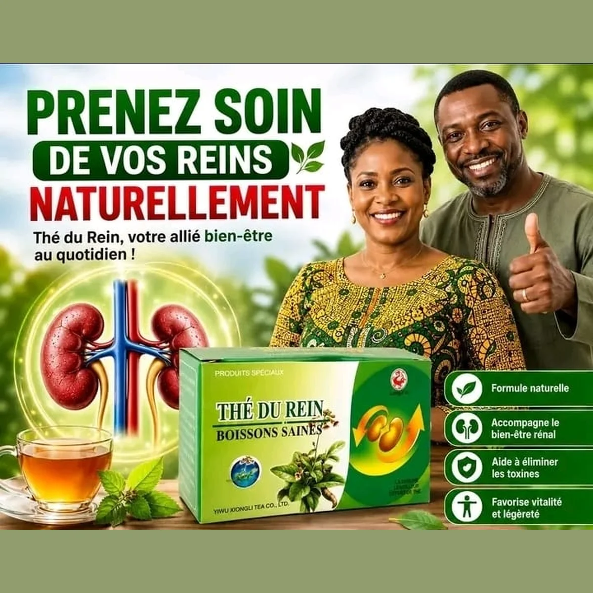 Le Thé du rein, Soin naturel très efficace et rapide des reins 2