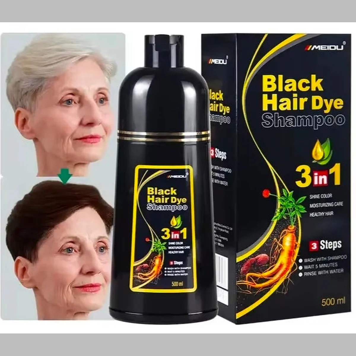 Le Shampooing 3 en 1, l'élégance de vos cheveux 5