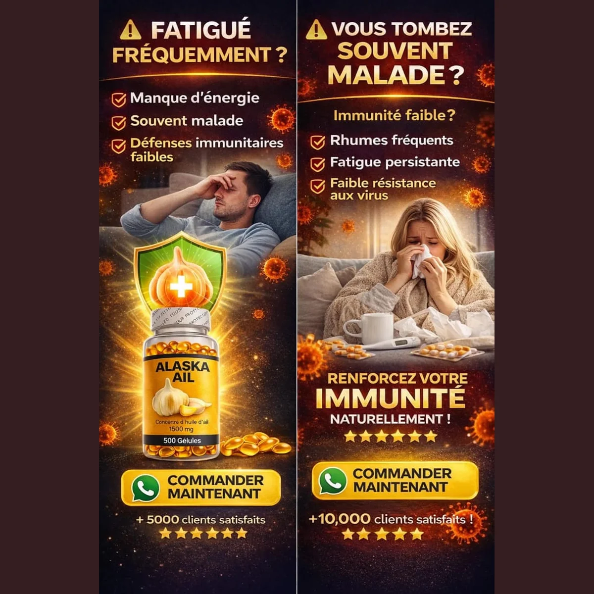 Alaska Garlic de 500capsules pour un traitement complet 🍀 3